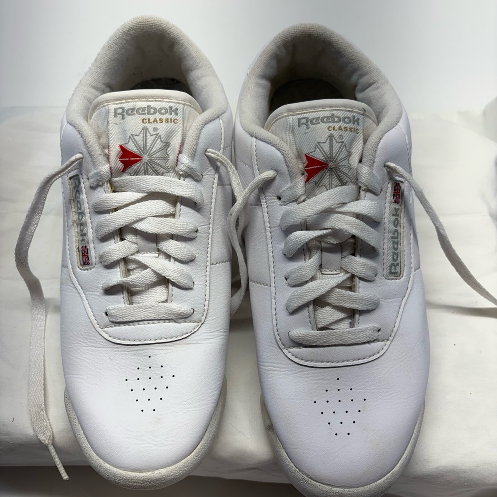 Reebok Princess Classic Women's Sneakers - White Size 8